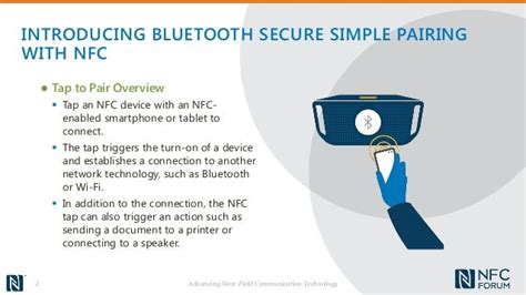 st nfc Bluetooth pairing